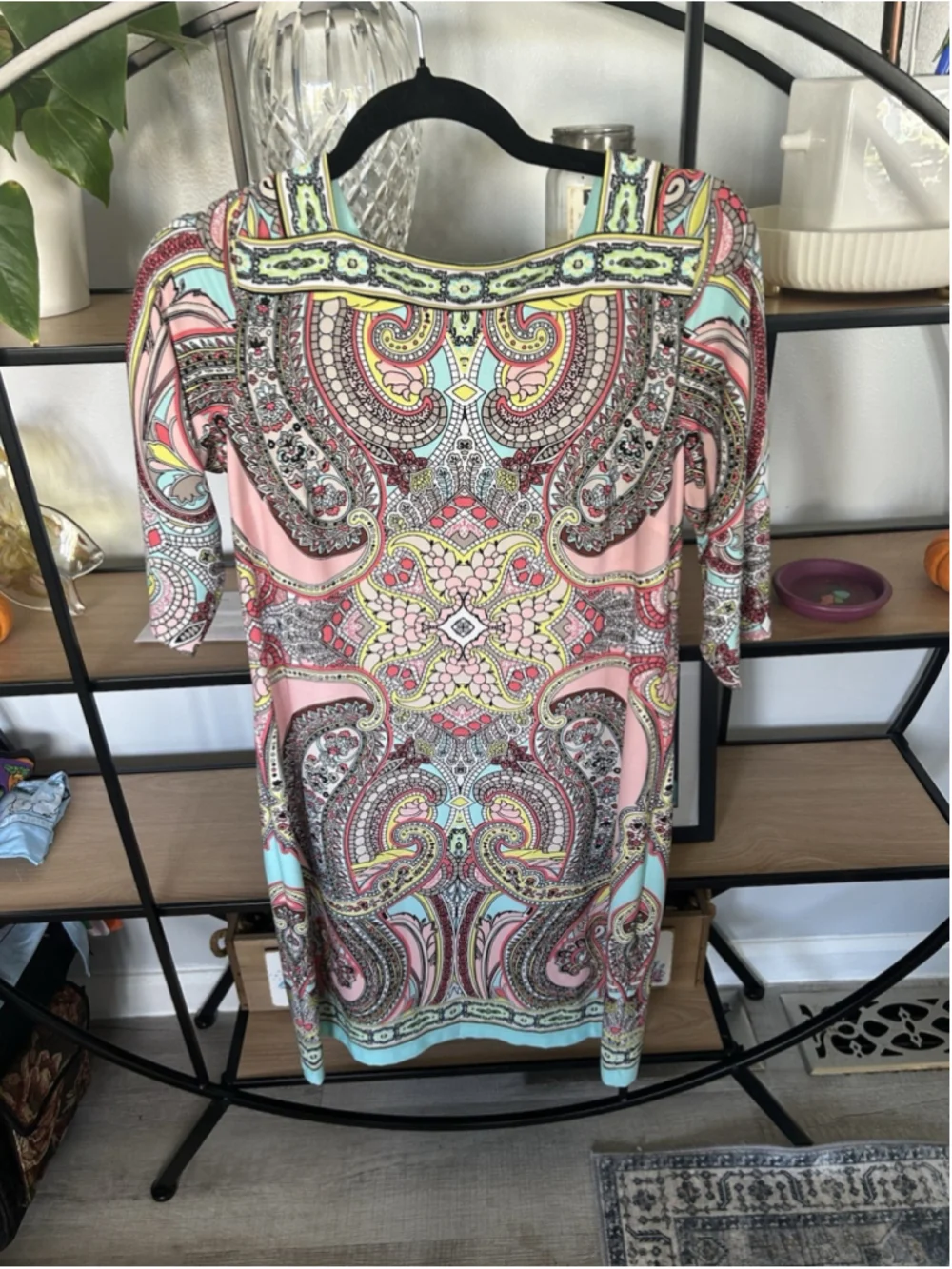 Sandra Daren Multicolor Dress In Size 8 - Picture 4 of 7